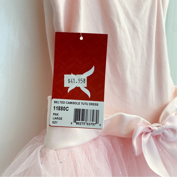 Capezio Tutu Ballet Belted Camisole TUTU DressTulle Skirt - Picture 5 of 6
